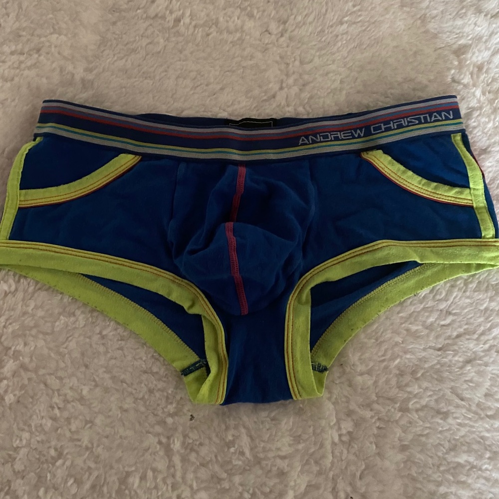 Andrew Christian brief with pockets